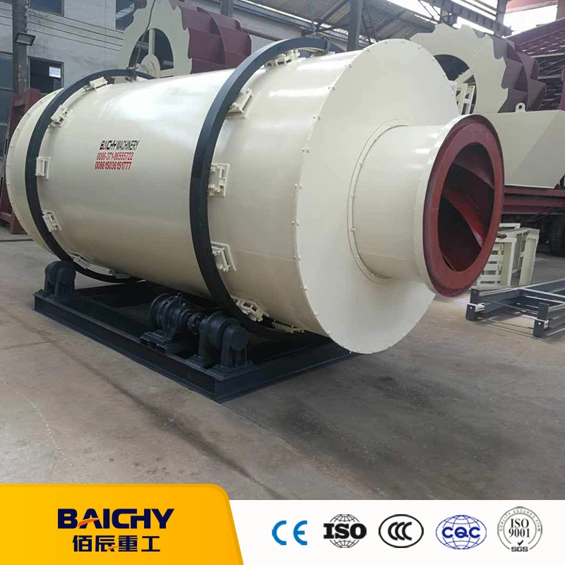 Mining Industrial Drying Equipment, Mineral Fly Ash Silica Sand Rotary Dryer, Three Cylinder Rotary Drum Dryer for Sale