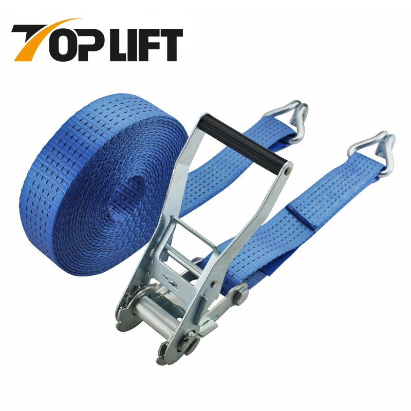 2 Inch 5000kgs Auto Transport Bag Lashing Strap Cam Buckle Cargo Lashing Packing Straps Belt Set