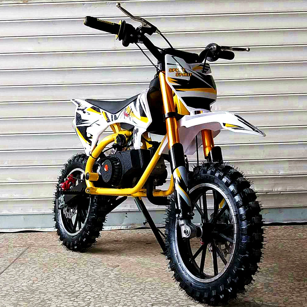 مبيعات مباشرة من المصنع سعر رخيص ميني ترابية دراجة 2 سكتة دماغيّة محرك الأطفال Dirtbike