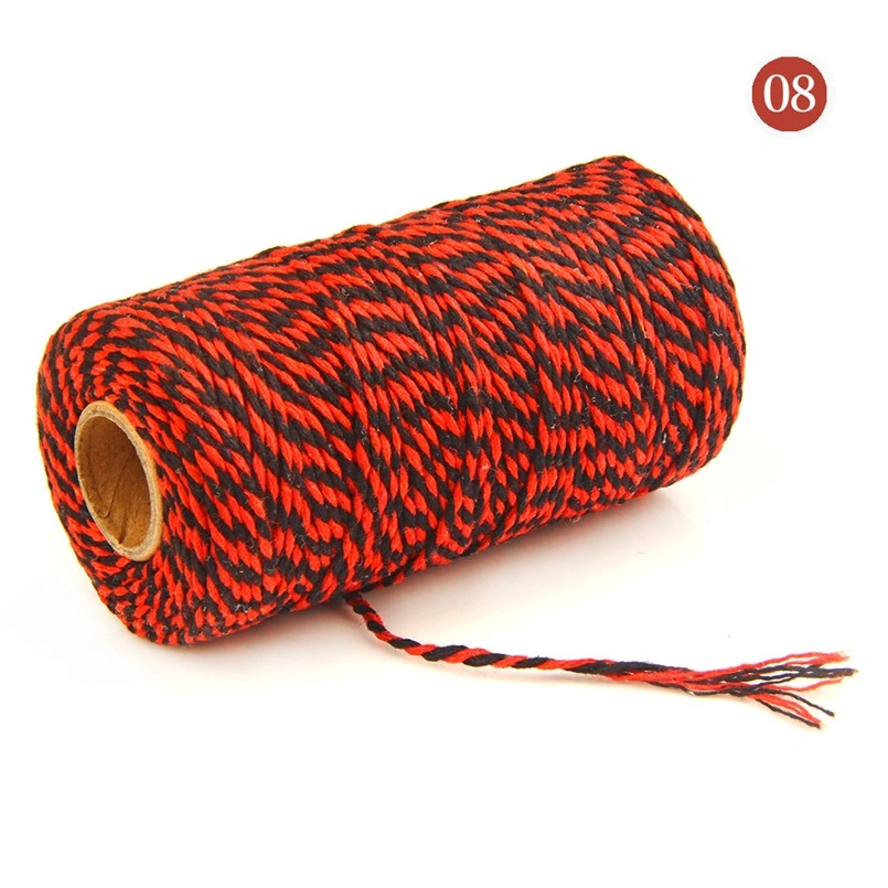 Handmade Two-Color Plied Line Rope