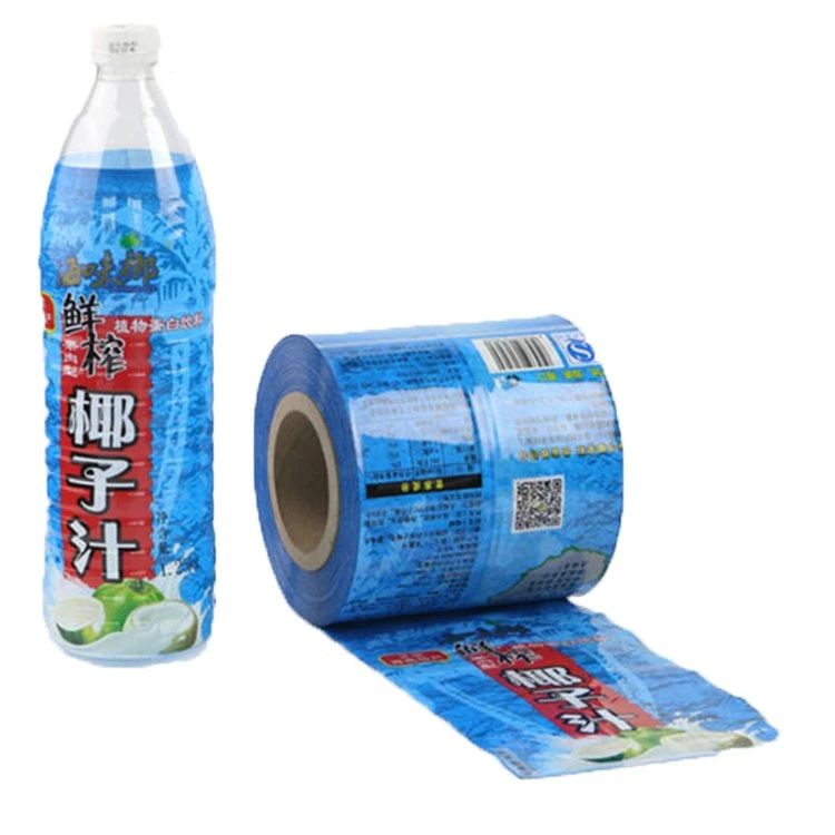 Best Factory Price Waterproof Plastic Beverage Bottle Shrink Sleeve PVC Label Sticker