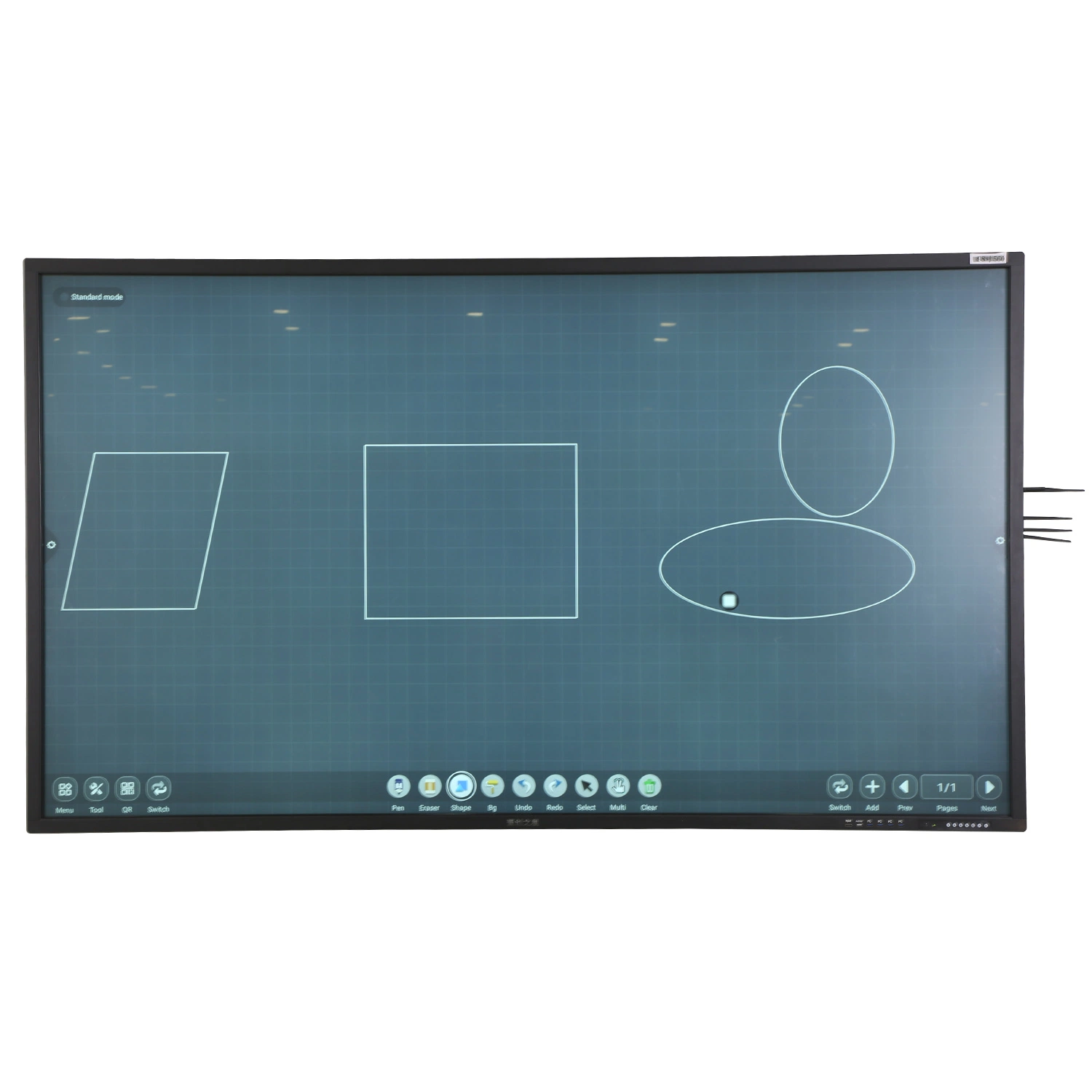 85 Inch FHD 4K LED Screen Multi Touch Infrared Screen Monitor All in One PC Interactive Smart Kiosk for Office