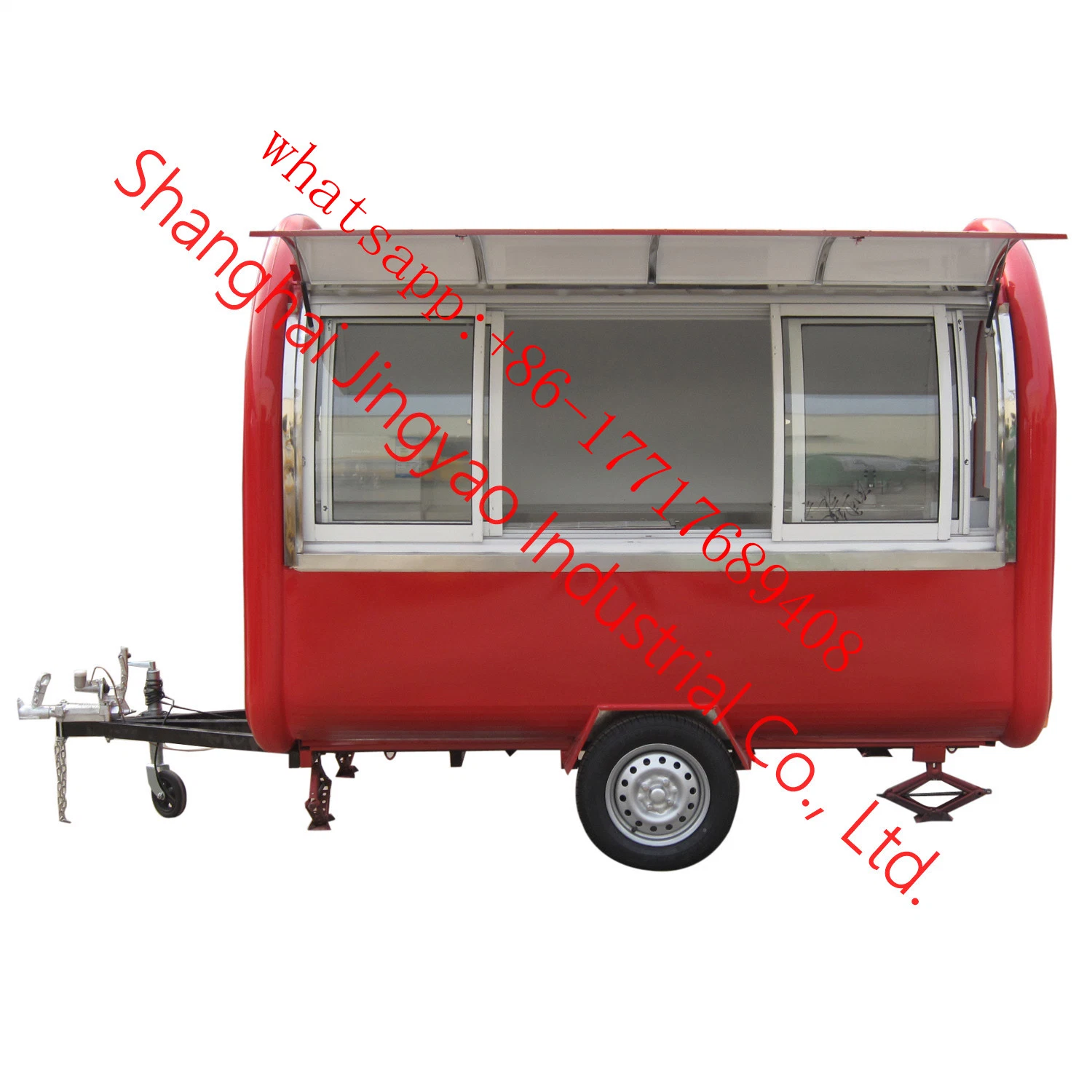 Drink Service Cart Street Mobile Food Truck Ice Cream Cart Trailer Popcorn Trailer Drinks Food Cart Hot Dog Food Kiosk