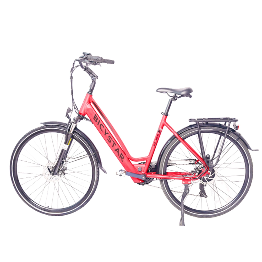 Supplier China Tianjin Woman Red Electric Bicycle