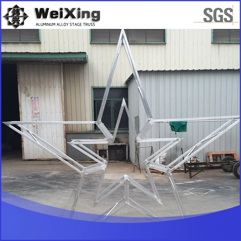 Customized Star, Circle, Triangle, Special Shape Truss for Amusement Equipment