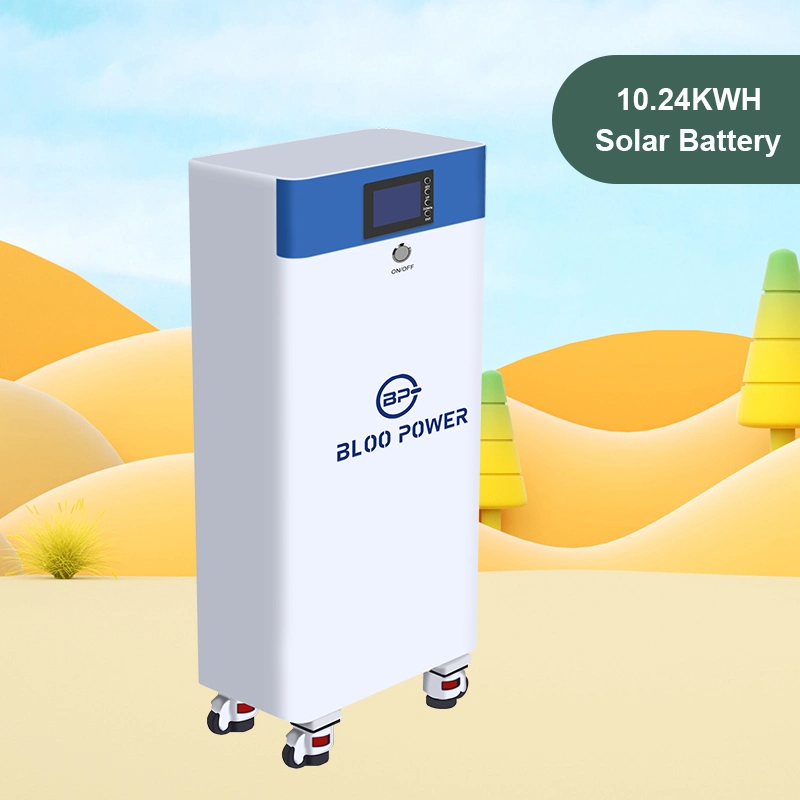 Bloopower 400ah 500ah LiFePO4 Charger for Solar System 5kwh Ion Home Use Storage Pack 10 Kw Kwh Source Backup Lithium Battery