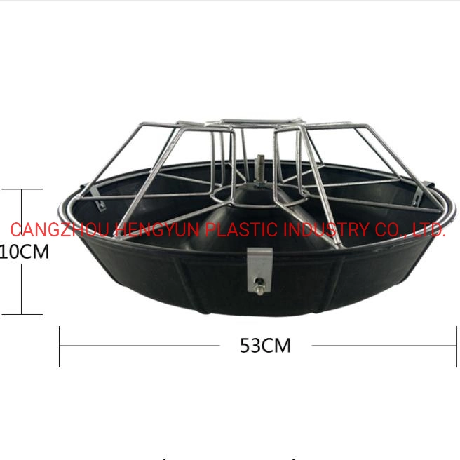 Pig Farm Feeder System Animal Feeding Trough Weaning Pen Nursery Pen Use Plastic Piglet Feeder