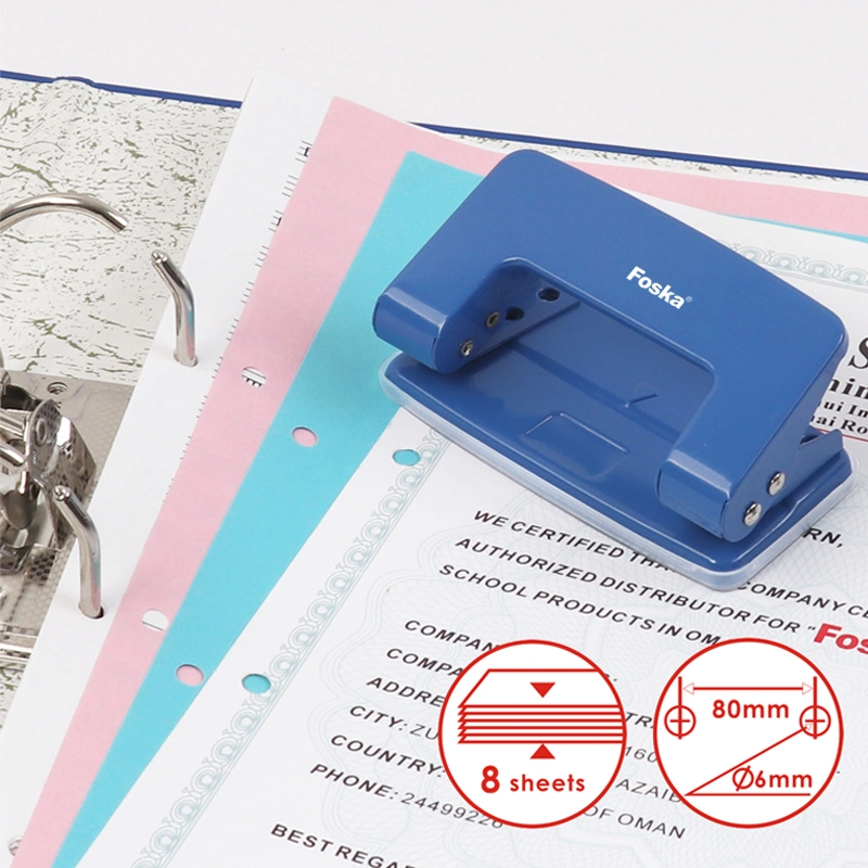 Foska Hot Sale Metal Stapler Set with Paper Punch and Remover