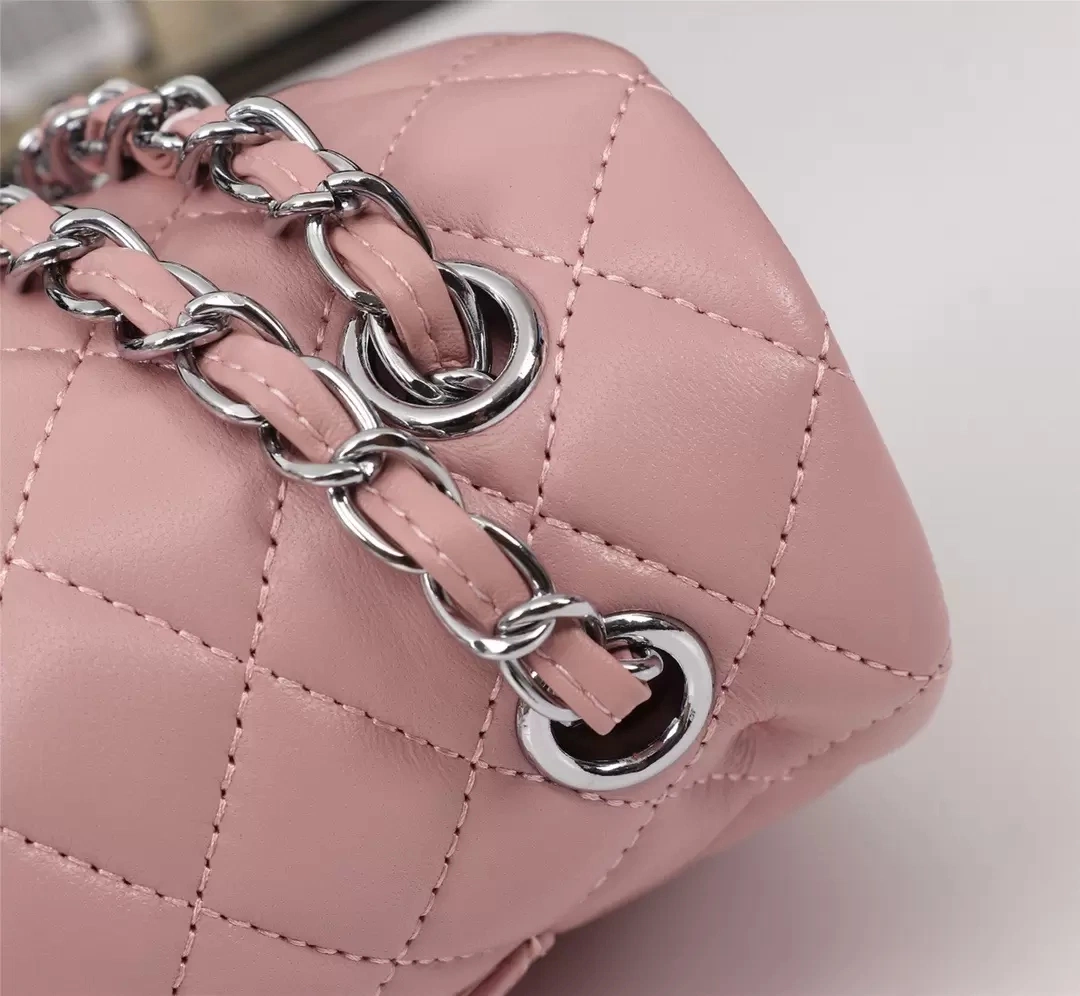Designer Handbag Shoulder Silver Chain Bag Clutch Flap Highest Quality Totes Bags Wallet Velour Purse Double Letters Hasp Waist Square Stripes Women Luxury Hand
