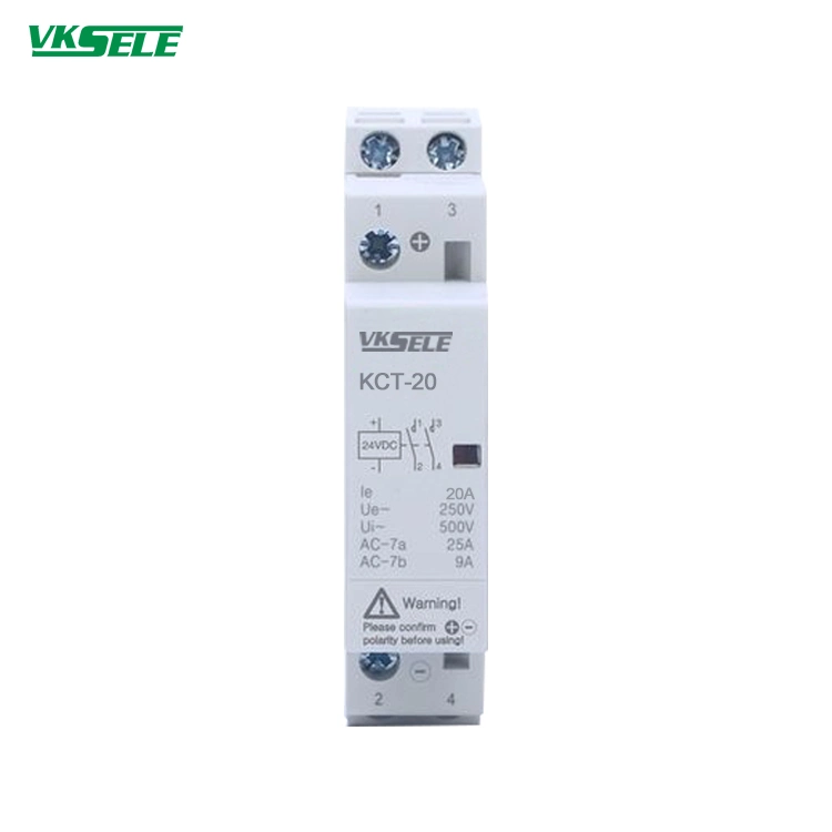 Kct-20z 2 Pole 20A DC 10-30V Household Modular Contactor