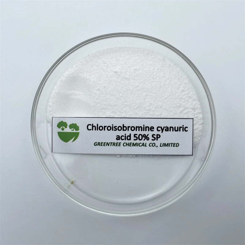 CAS No. 89325-49-5 Agricultural Chemicals Fungicide Chloroisobromine Cyanuric Acid 50% Wp