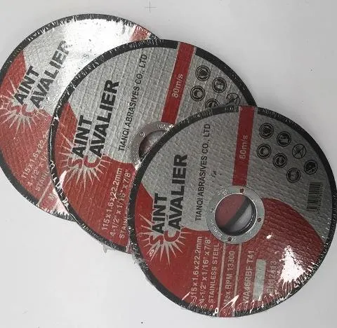 105mm, 115mm, 125mm Abrasive Cutting Discs for Metal/Stainless Cutting