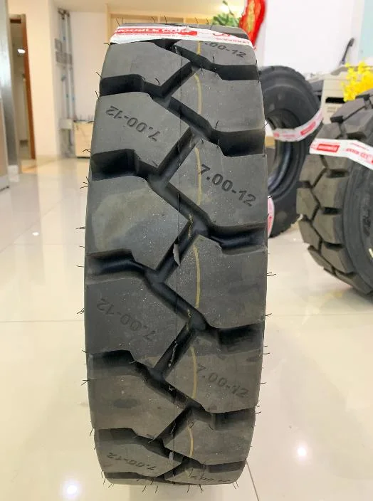 Forklift Spare Parts Long Use Life Solid Tires for Forklift Tire 6.00-9, 6.50-10, 7.00-12, 8.15-15, 8.25-15, 200-15, 3.00-15