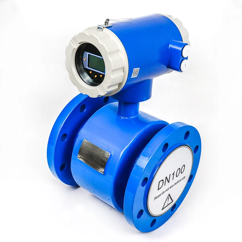 Digital RS485 Dirty Water Electromagnetic Flow Meter for Domestic Sewage