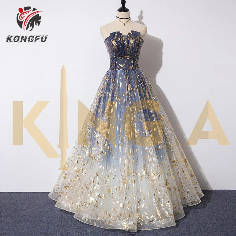 Korean Original Fashion Chiffon Used Clothes Bales Second Hand Luxury Wedding Dresses Bridal Gowns for Women