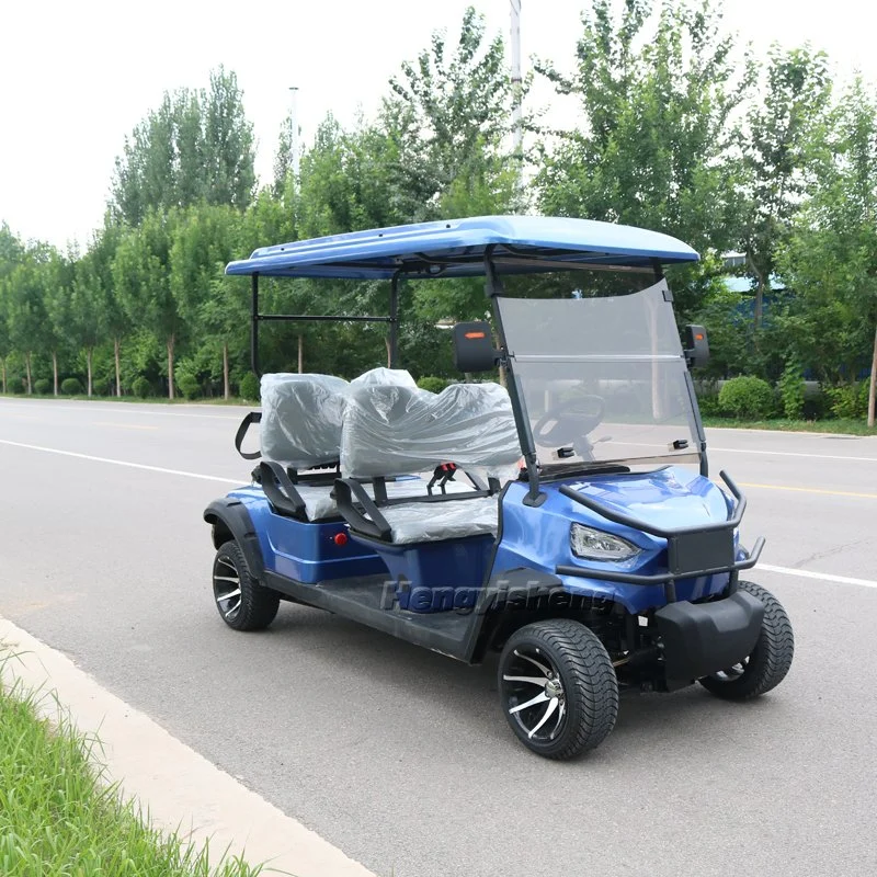 New Design Golf Cart Body 4 Wheel Disc Brake Golf Cart