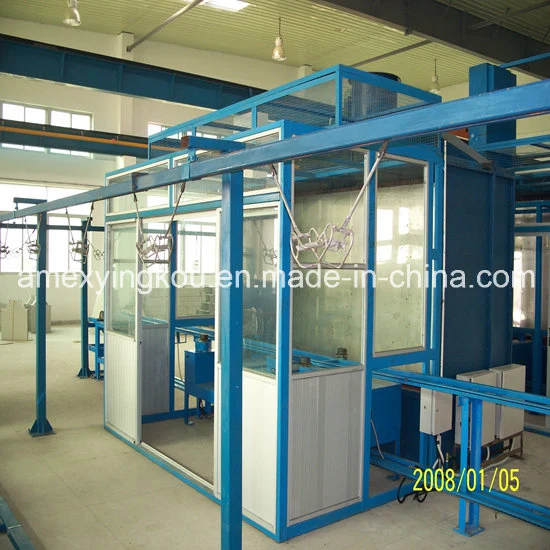 Inside and Outside Spray Painting Room (3-color) for Steel Drum and Steel Drum Making Machine 210L or 55 Galleon