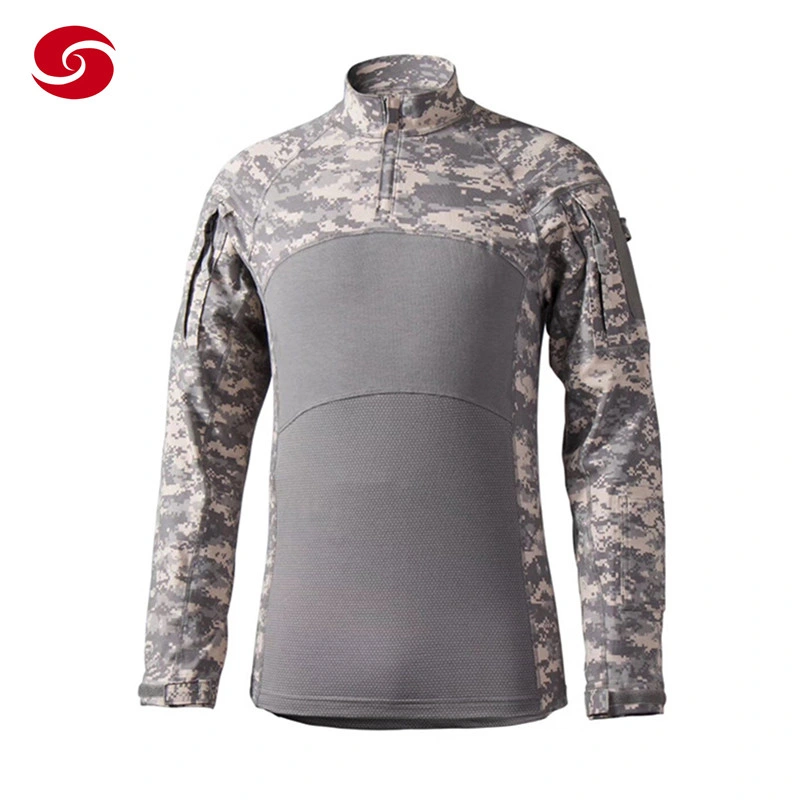 Camouflage Tactical Clothes Ripstop Frog Combat Suit Acu Military Uniform