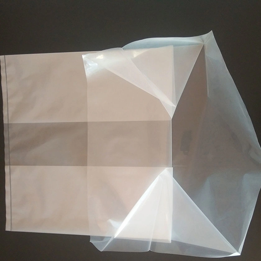 Custom Size LDPE HDPE Clear Plastic Poly Cellophane Side Gusseted Bag