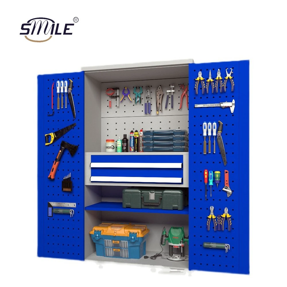Smile Hot Sale Workshop Tool Drawer Cabinets Garage Factory Storage Steel Tool Cabinet