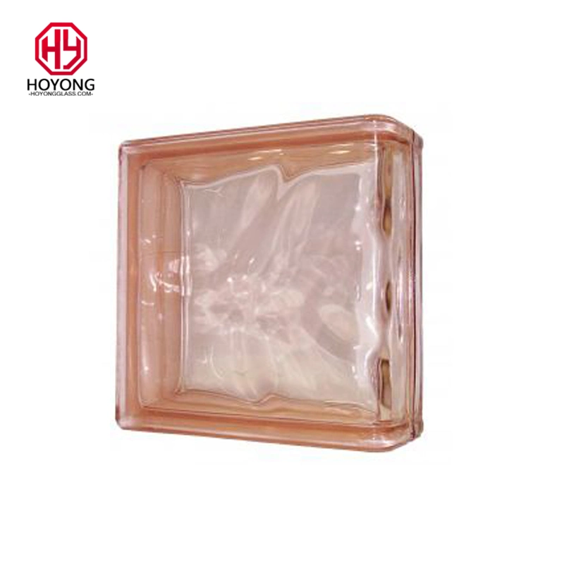 Good Price Color Cloudy Patterns Glass Block/Brick