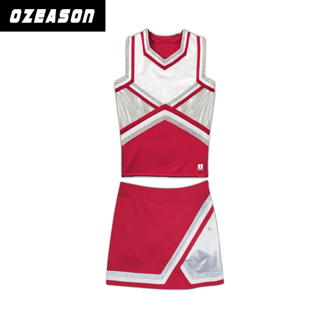 Summer New Custom Dance College Cheerleading Uniforms Sexy Girls Cheerleader Costume Skirt