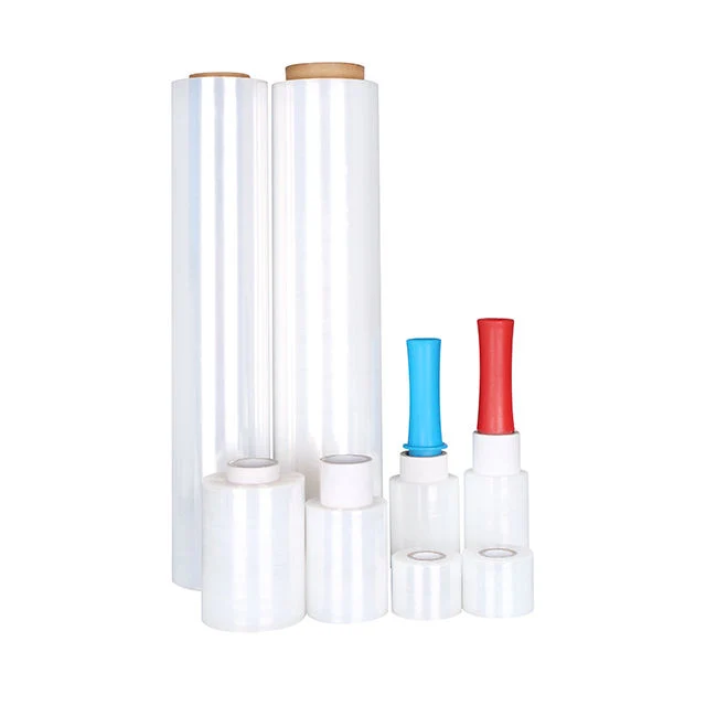 LLDPE Plastic Packing Pallet Shrink Wrap Film/Hand Stretch Wrap Film Jumbo Roll