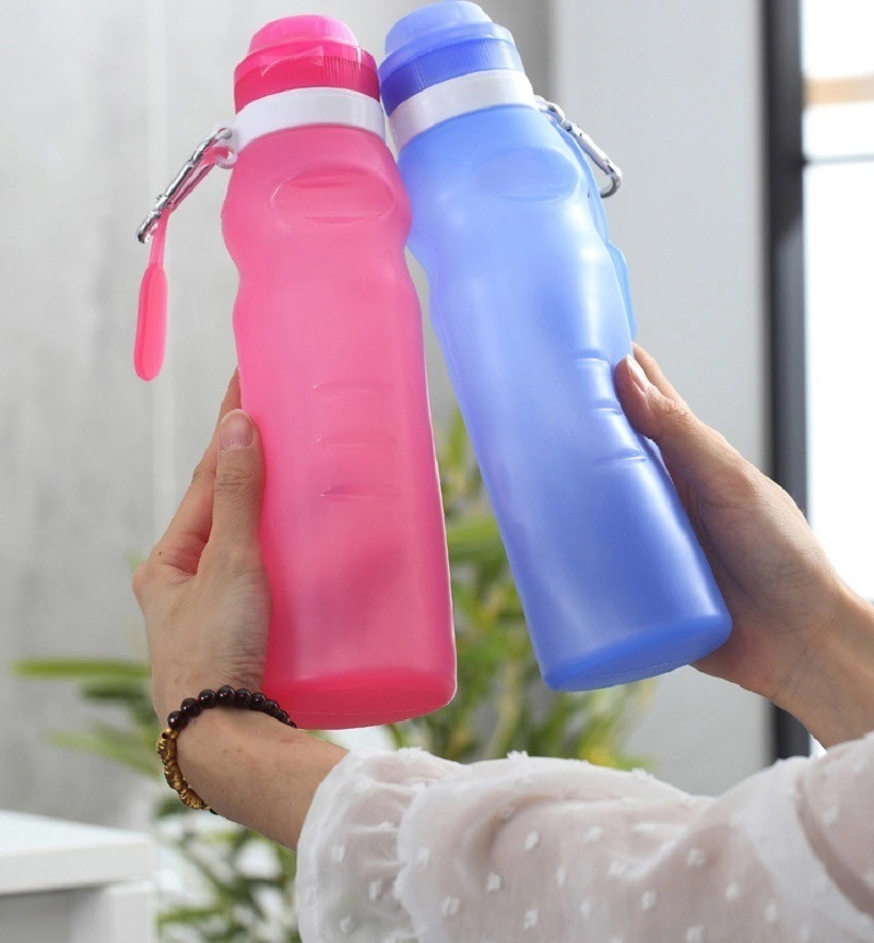 Foldable Silicone Drinking Bottle Leak Proof Bottle Ci16188