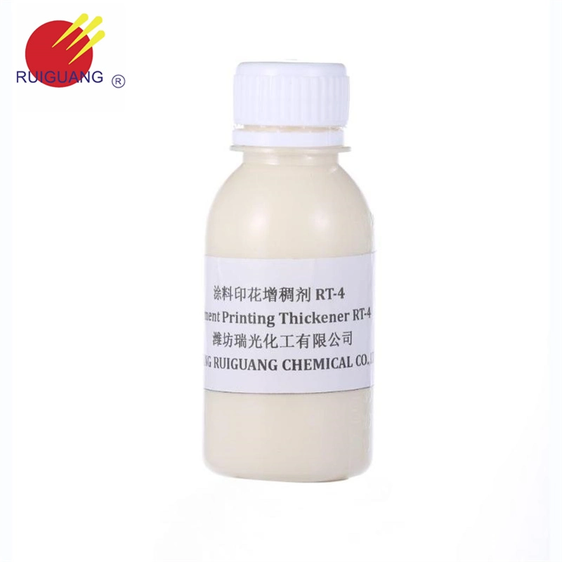 Pigments Thickener Rt-4 with High Concerntrate in Textile Chemicals