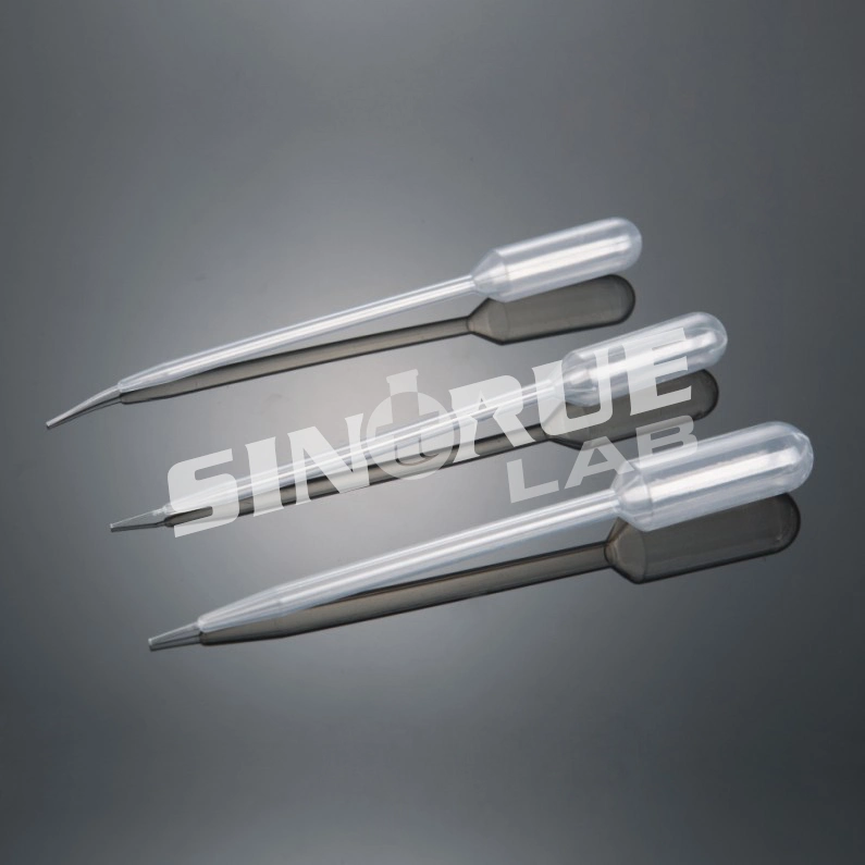 Length 69mm 70.5mm 0.5ml 1.0ml PP Lab Transfer Pipettes