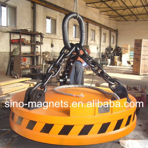 Crane Magnet Rectangle Steel and Iron Cargo Lifting Electromagnet