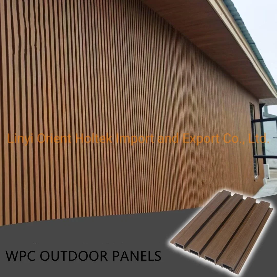 140X20mm Fireproof Outdoor WPC Wall Cladding Decoration Materials