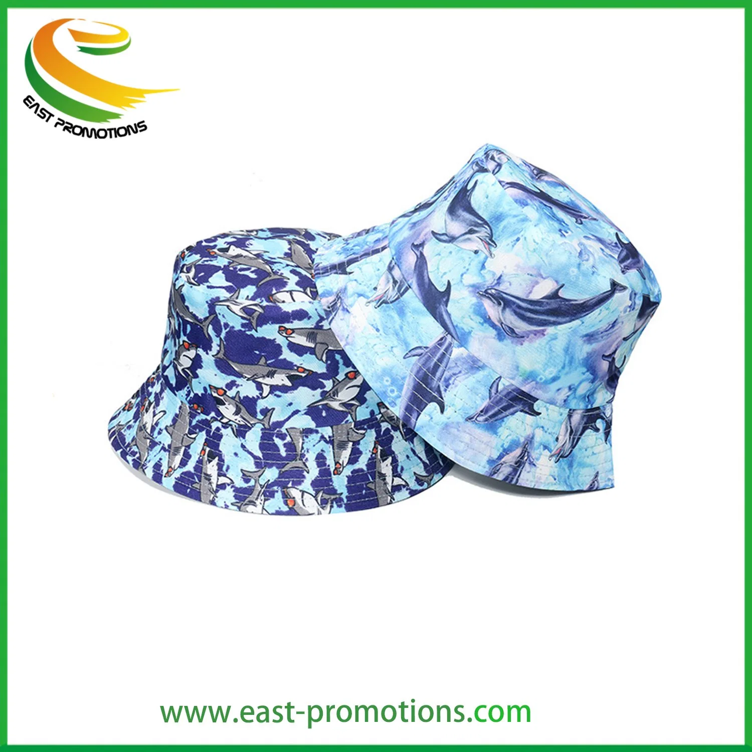 Custom Design Mode Sun Caps Sublimation Gedruckt Fisherman Hut Unisex Eimer Hut