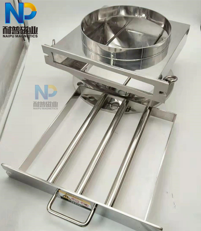 Magnetic Drawer, in Line Magnetic Separator, Housed Grids