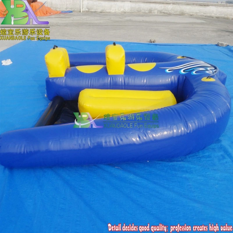 Commercial Inflatable Flying Fish Towable, Flying Manta Ray Tube for Water Games