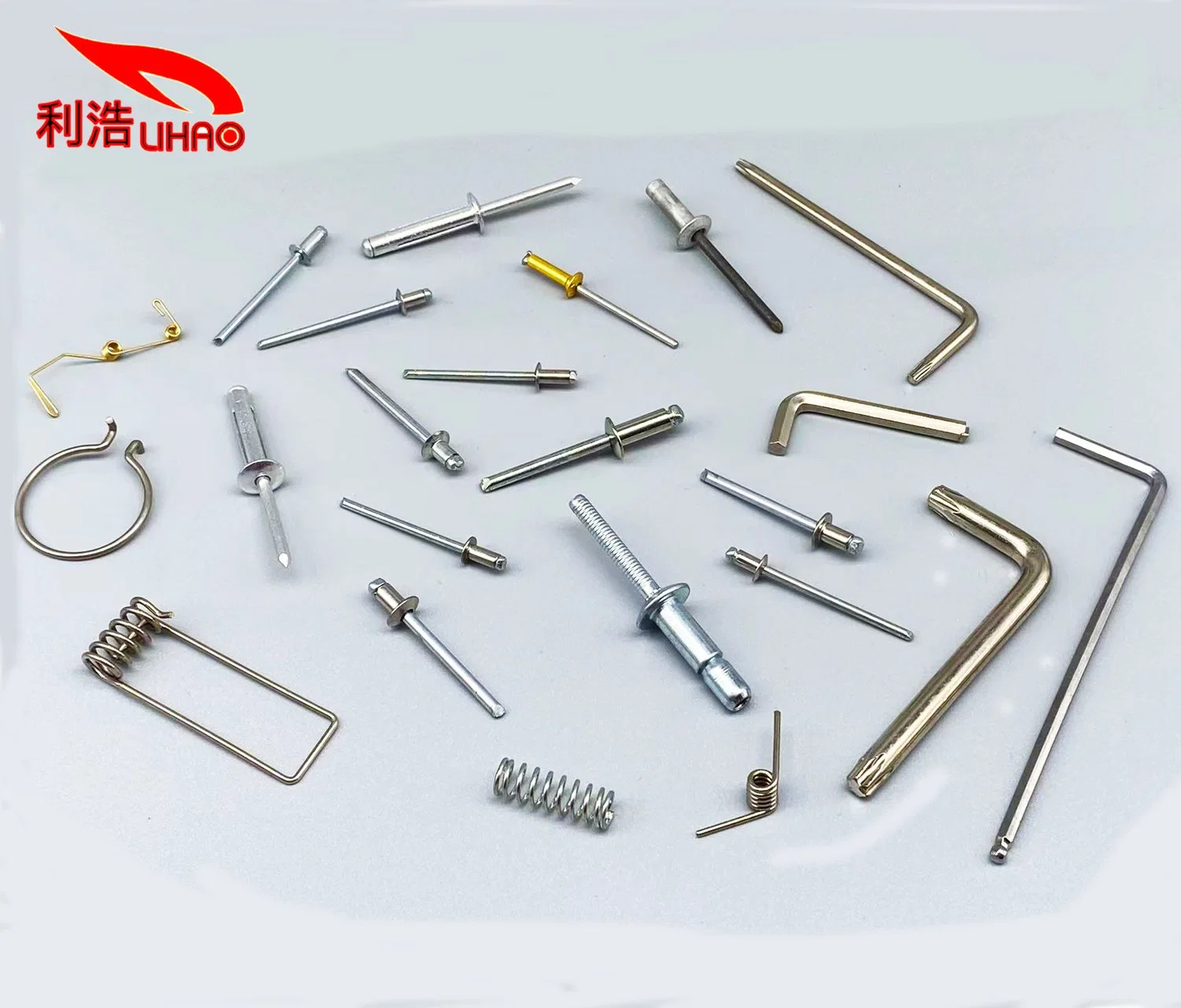 Factory Manufacturer Various Types of Bolts Nuts Washer&Gasket Rivet Spring Screws