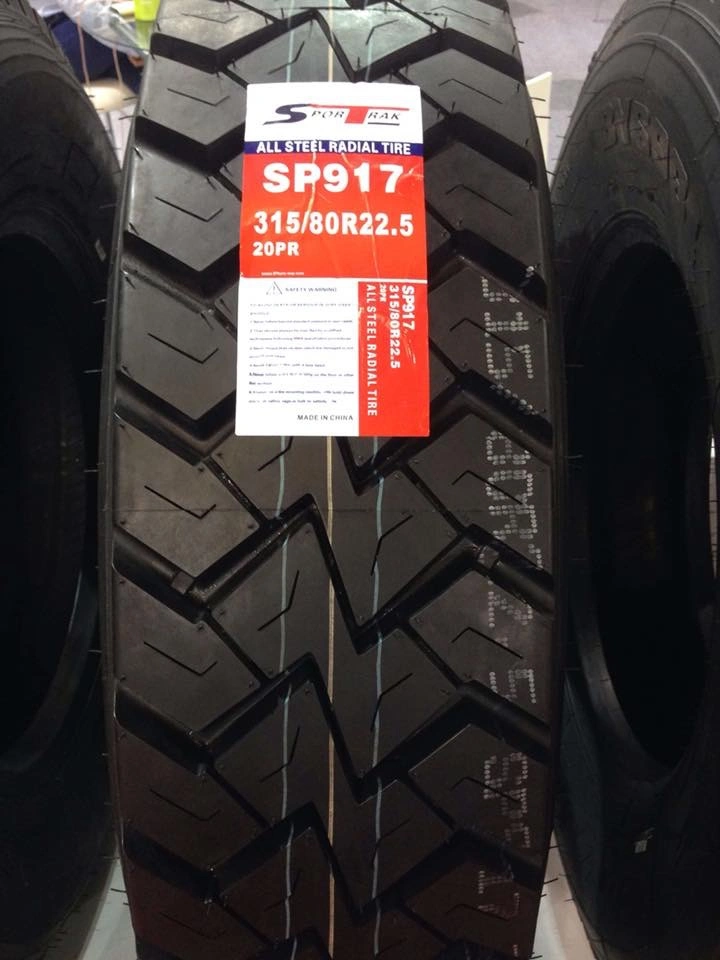 Pneu radial pour camion sport/Superway, acier de haute qualité, avec 315/80r22.5