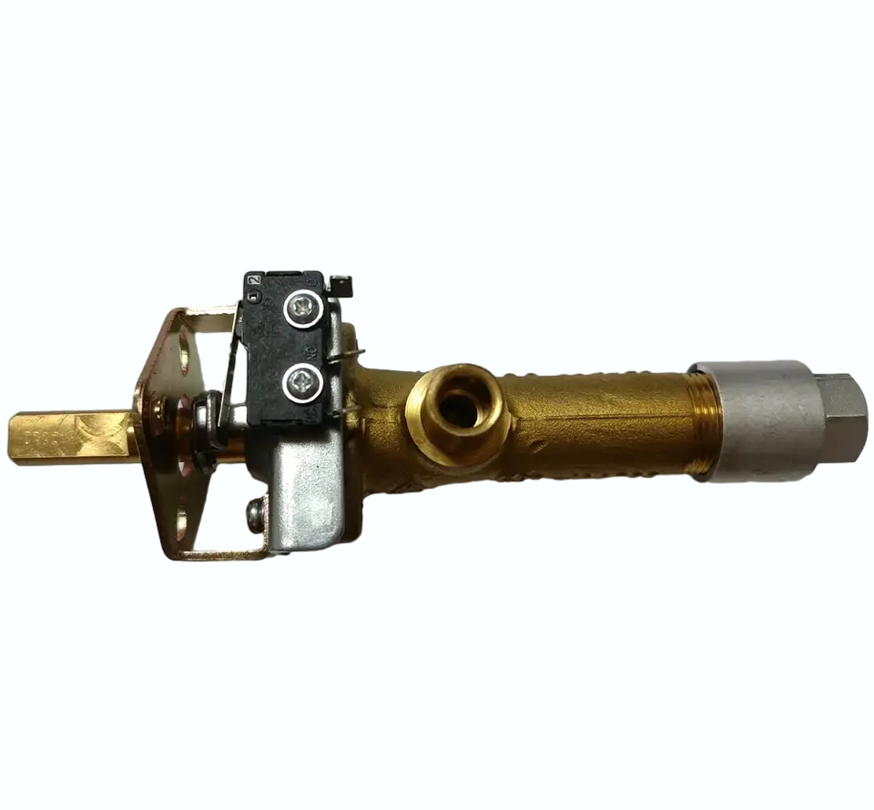 Brass Gas Valve (Replacement) for Camping Stove, Gas Ovens