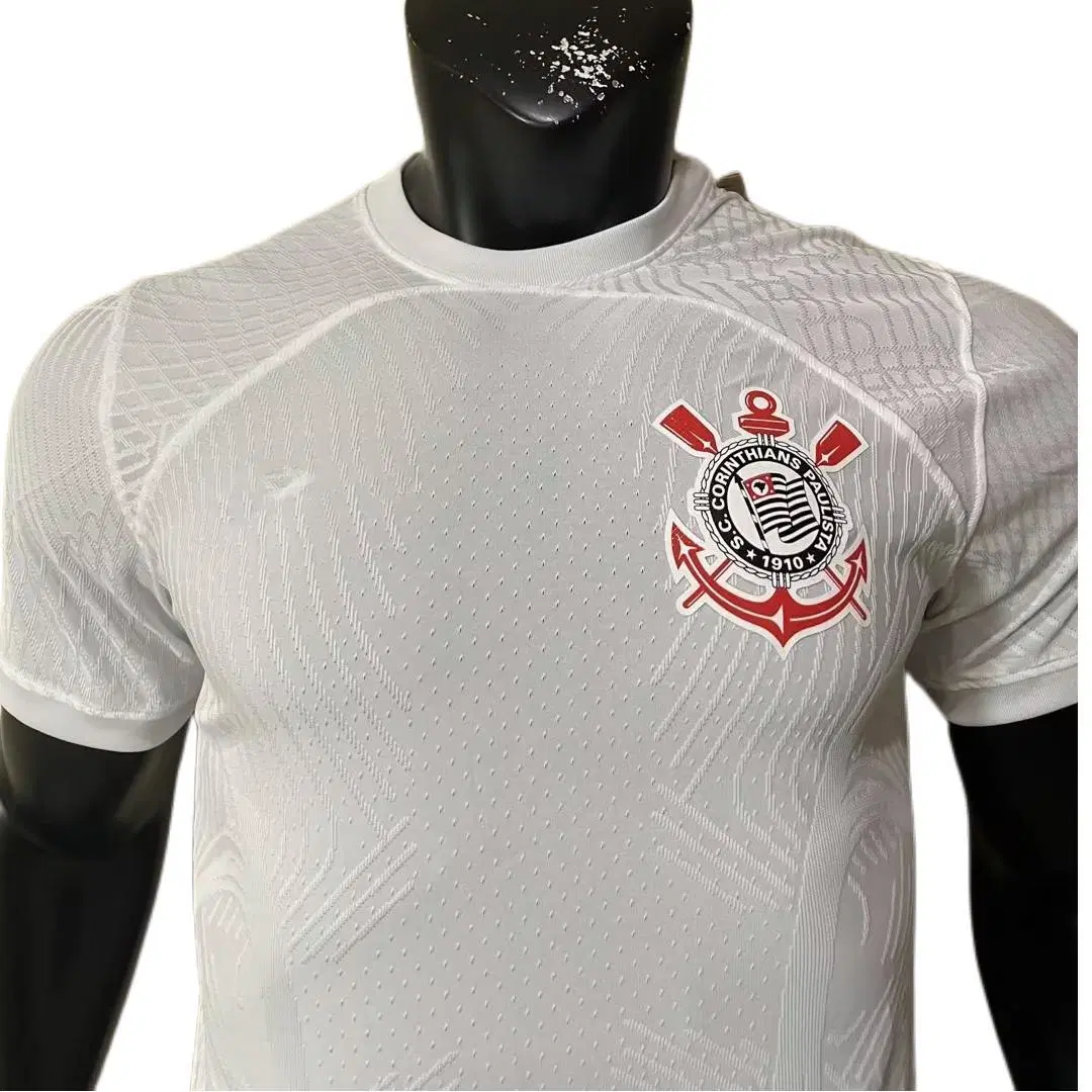 Corinthians at Home Player Version Club Training Clothes Soccer Jersey