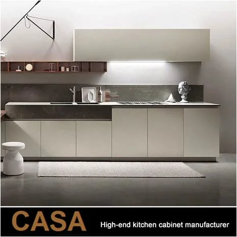 Extravagante moderno Free Standing Kitchen e armários de toucador com banheiro, Thermofoil Cozinha em PVC branco