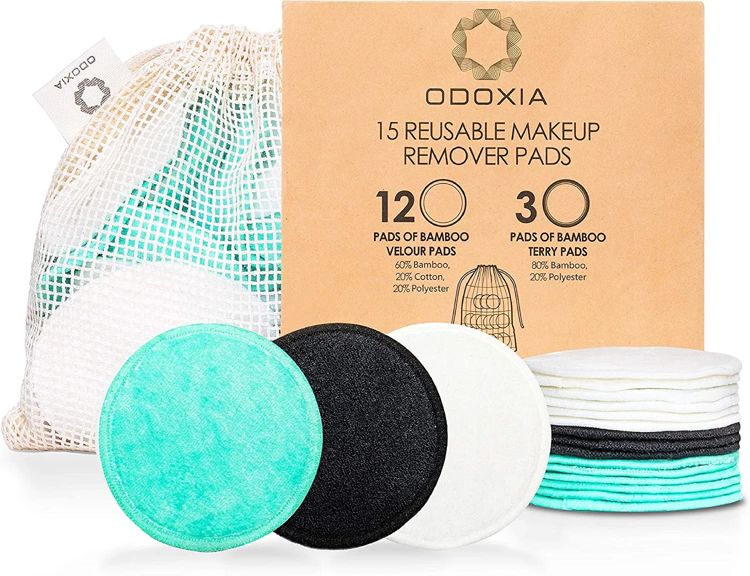 Reusable Makeup Remover Pads Eco Friendly Zero Waste Cotton Rounds