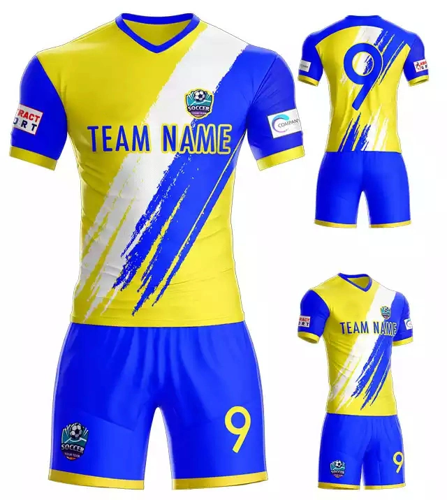 Custom Cheap Low MOQ Sublimation Customized Soccer Uniform High Quality Polyester Football Shirt Quick Dry Men Youth Sublimated Soccer Jerseys