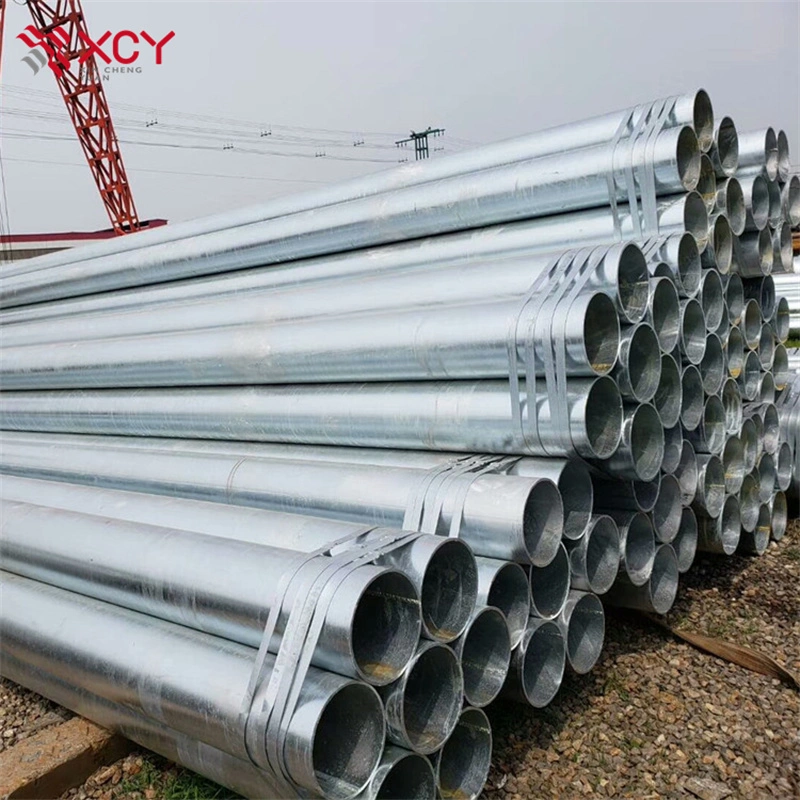 Factory Wholesale/Supplier High quality/High cost performance Hot DIP Galvanized Steel Pipe Galvanized Steel Round Pipe