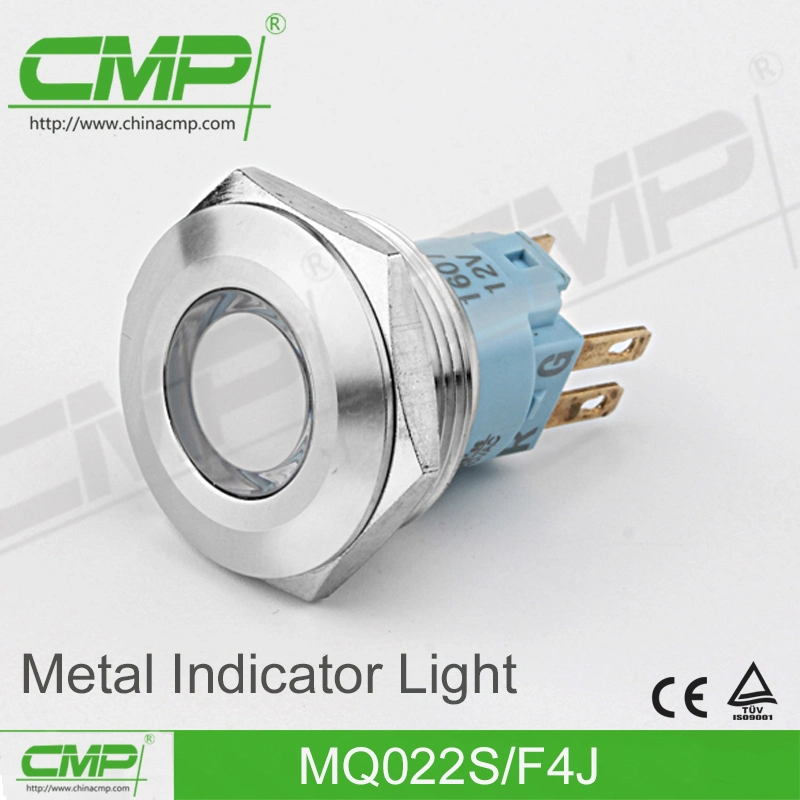 CMP 22mm Stainless Steel Pilot Lamp (RGB RGY Tri-color)