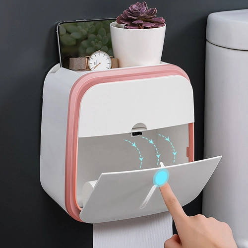 Multifunction Creative Wall Mount Waterproof Toilet Tissue Storage Box