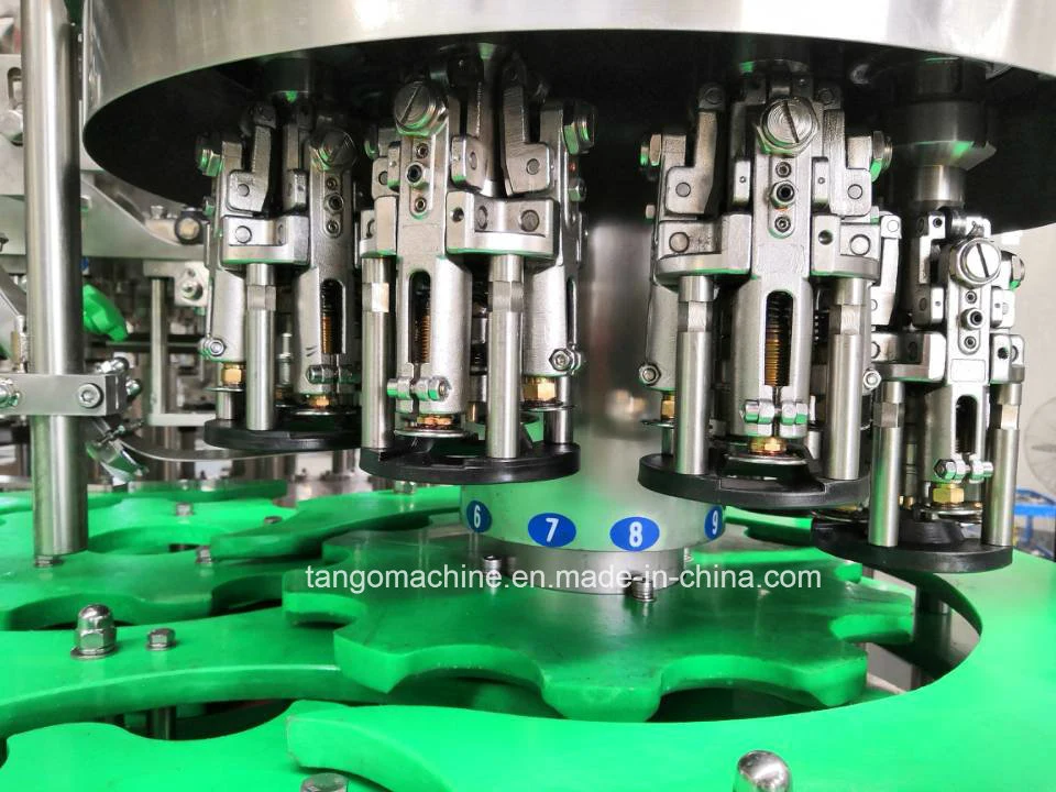 Automatic Glass Bottle Carbonated Beverage Beer Wine CSD Liquid Packing Filler