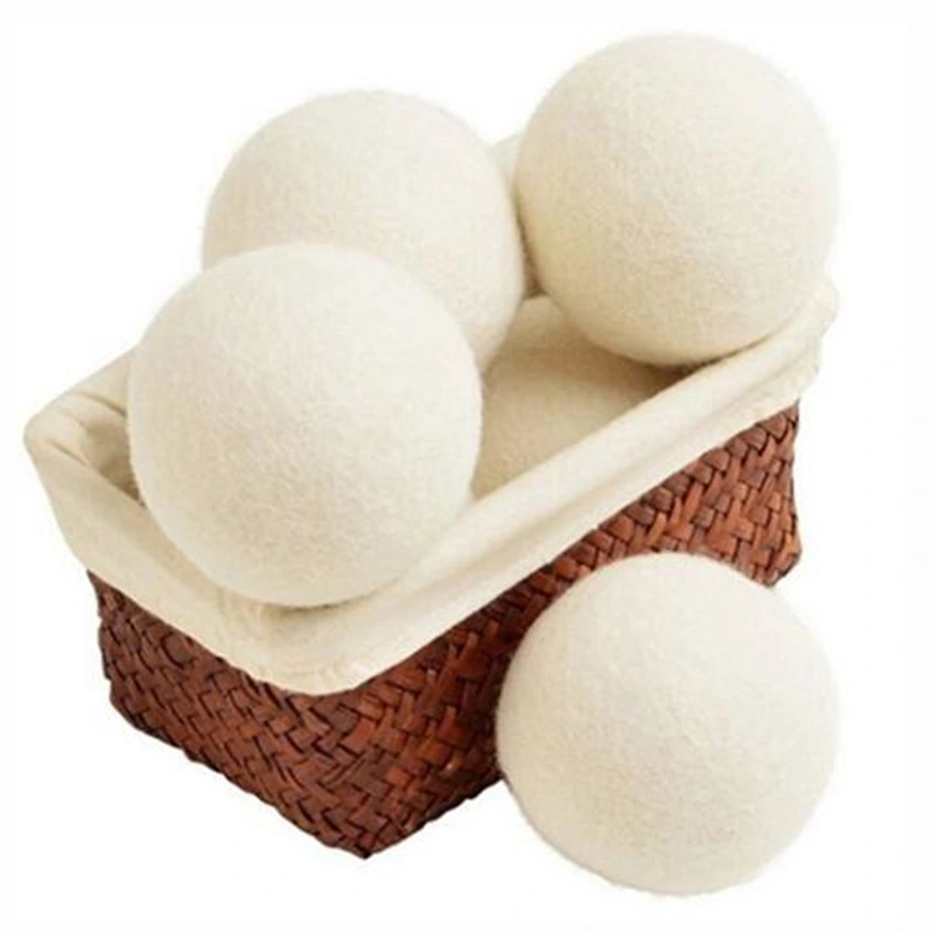 Reusable 100% Wool Lanudry Drying Felt Dryer Balls for Washing