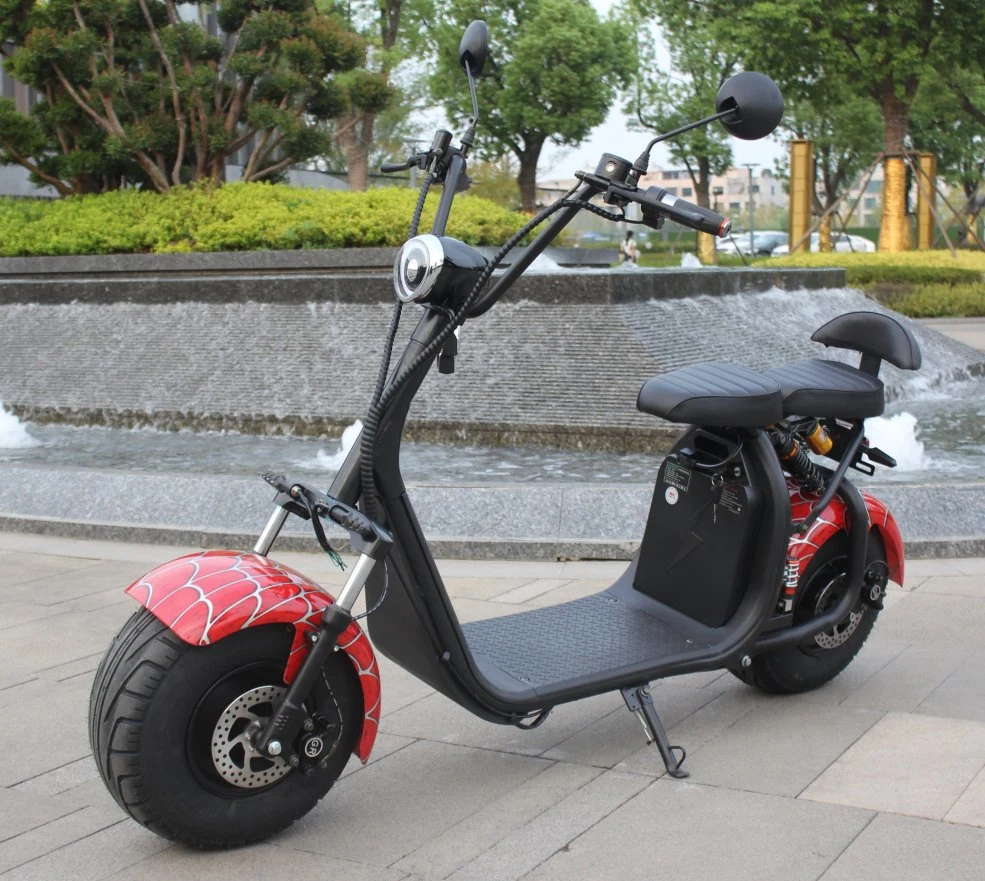 EEC CE Available 1500W 2000W Motor Patinete Eletrico 60V Electric Citycoco Scooter