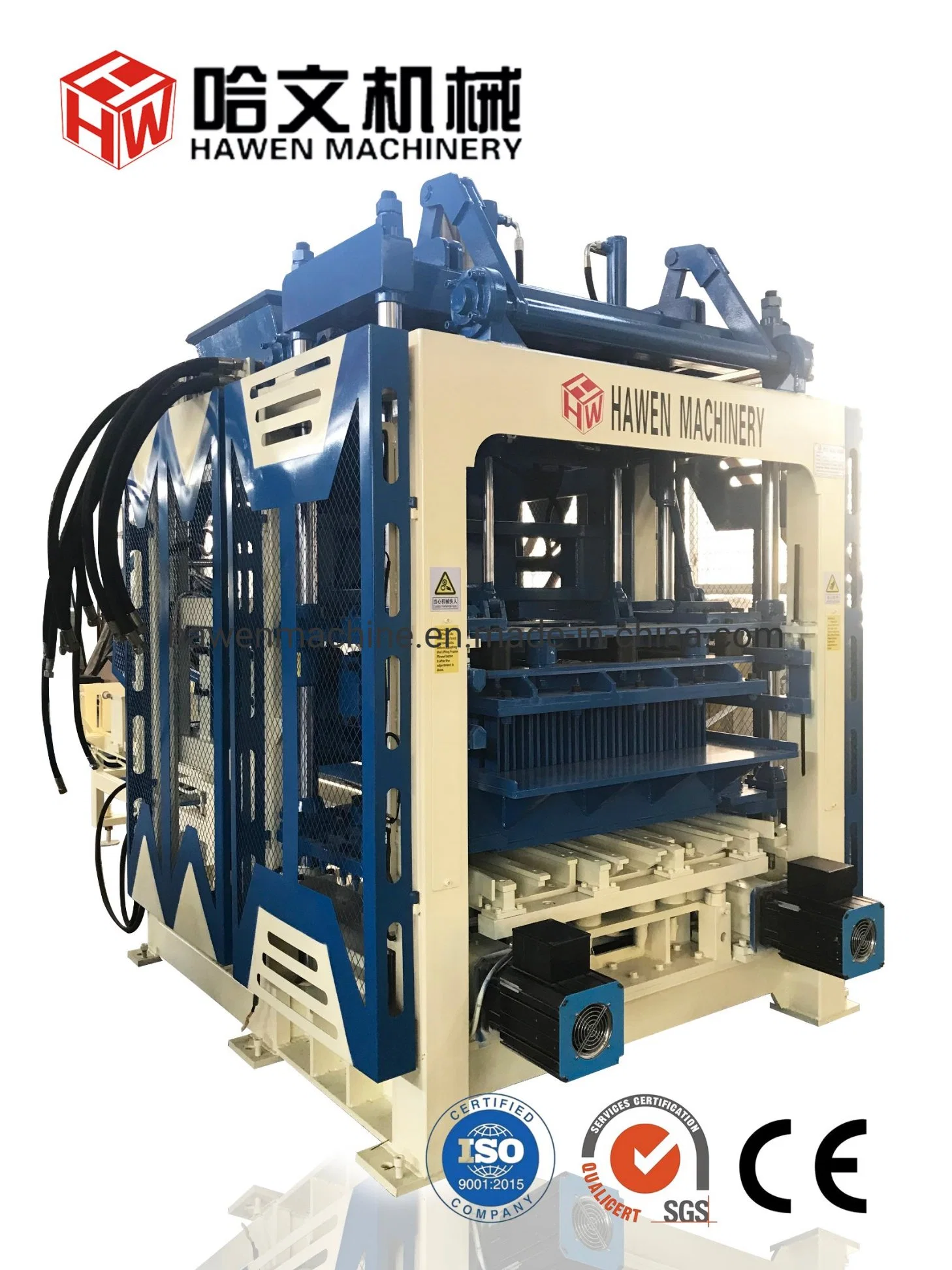 German Technology Automatic Block Machine/Brick Making Machine/Paving Stone Making Machine /Curb Stone Making Machine Hot Sales Construction Equipment