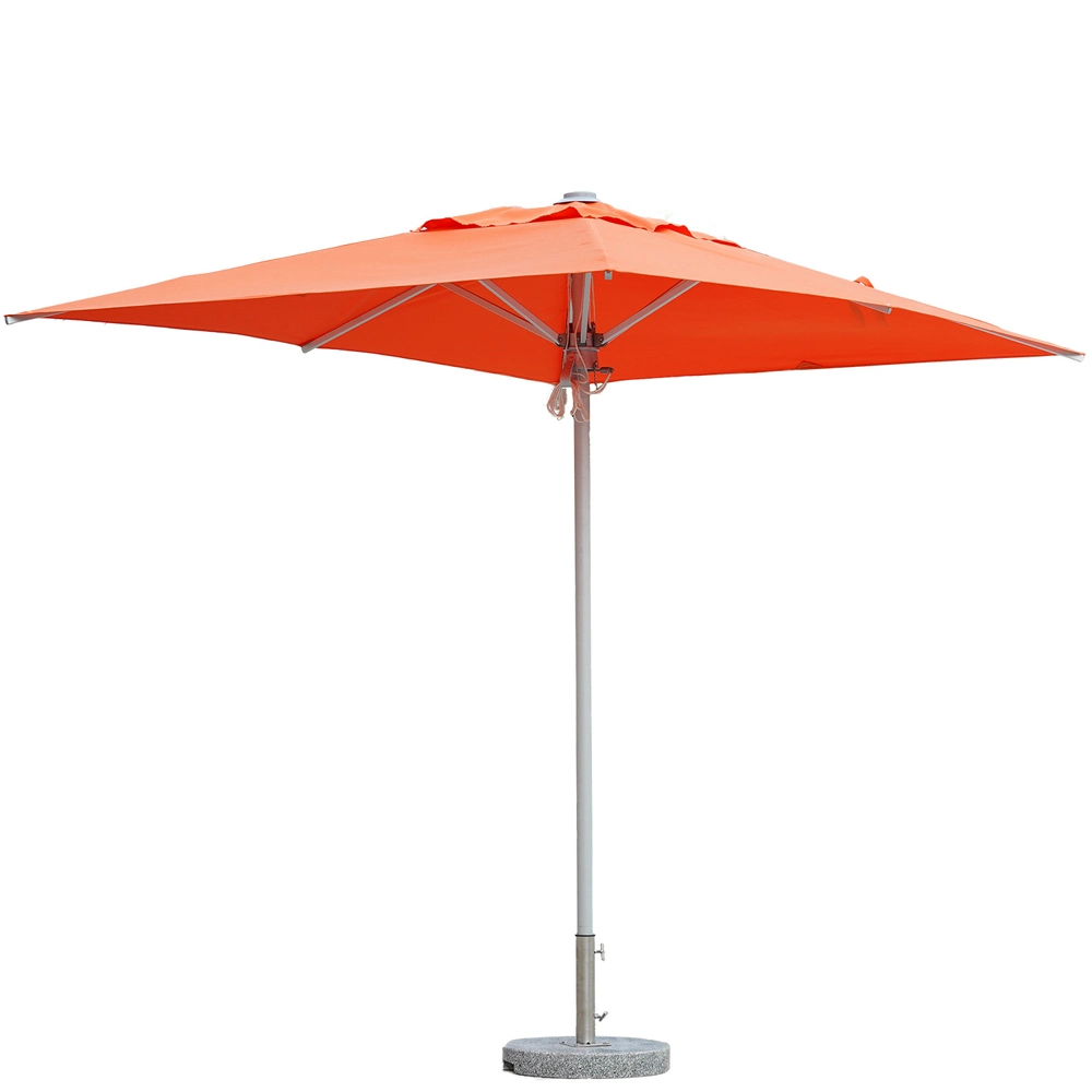 Mobilier extérieur imperméable Garden Beach Restaurant Patio poteau central parapluie